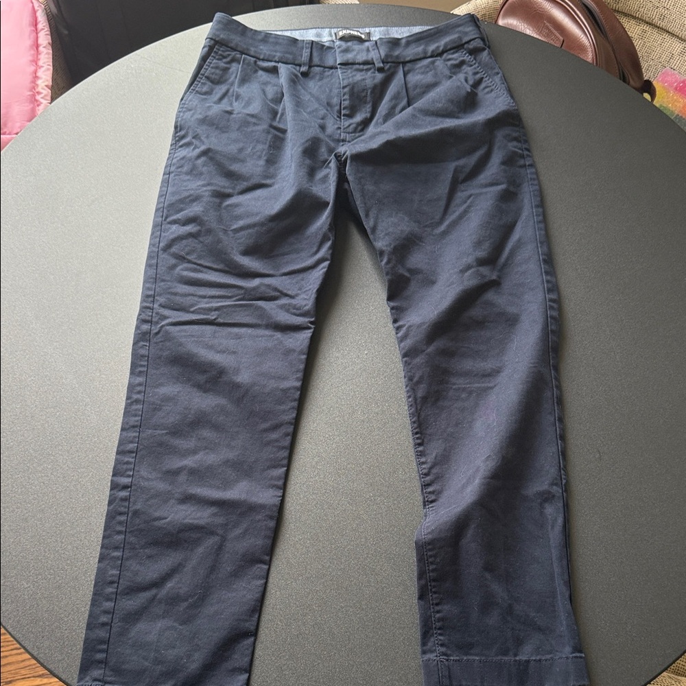 Express Men's Navy Blue Chinos 29x30